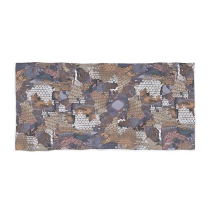 Camo Beach Towel – Quick-Dry Hunting Concealment Style