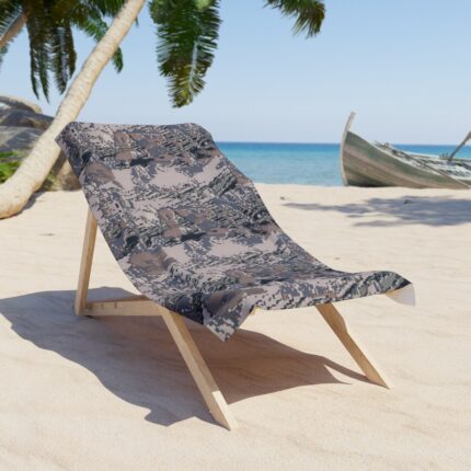 Camo Beach Towel – Sitka Open Country, Oversized & Absorbent