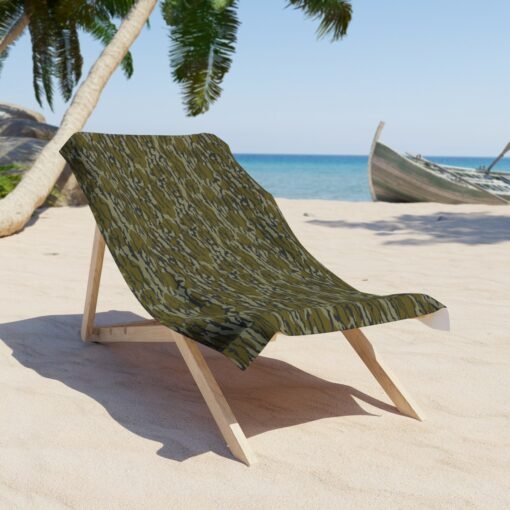 Camo Beach Towel With HD Camouflage