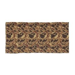 Outdoor Camo Beach Towel – Stylish Hunting Design Luxe Comfort || Absorbent Camouflage Towel for Beach & Camping – Drake Old School Style