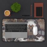 Camo Desk Mat for Hunters – Rugged Style & Durability || Outdoor-Inspired Camo Desk Mat – Perfect for Work & Play