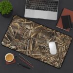Old School Camo Desk Mat – Durable, Stylish Mouse Pad