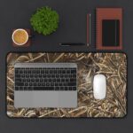 Old School Camo Desk Mat – Durable, Stylish Mouse Pad