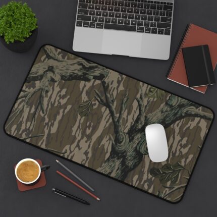 Rugged Hunter Camo Desk Mat for Ultimate Workspace Style