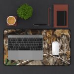 Old School Camo Desk Mat – Rugged Style for Gamers & Hunters || Durable Non-Slip Camo Desk Mat – Elevate Your Workspace Style