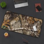 Old School Camo Desk Mat – Rugged Style for Gamers & Hunters || Durable Non-Slip Camo Desk Mat – Elevate Your Workspace Style
