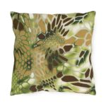 Kryptek Green Camo Outdoor Pillows for Ultimate Comfort || Comfortable Kryptek Camo Pillows for Stylish Outdoor Relaxation