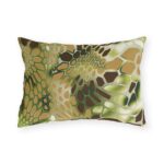 Kryptek Green Camo Outdoor Pillows for Ultimate Comfort || Comfortable Kryptek Camo Pillows for Stylish Outdoor Relaxation