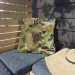 Kryptek Green Camo Outdoor Pillows for Ultimate Comfort || Comfortable Kryptek Camo Pillows for Stylish Outdoor Relaxation