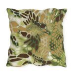 Kryptek Green Camo Outdoor Pillows for Ultimate Comfort || Comfortable Kryptek Camo Pillows for Stylish Outdoor Relaxation