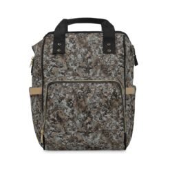 Camo Diaper Backpack for Adventurous Parents – Stylish & Functional