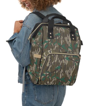 Camo Diaper Backpack for Adventurous Parents – Stylish & Functional || Rugged Camouflage Diaper Bag with Organized Storage & Comfort