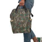 Camo Diaper Backpack for Adventurous Parents – Stylish & Functional || Rugged Camouflage Diaper Bag with Organized Storage & Comfort