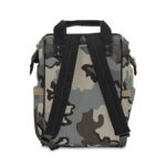 Rugged Camo Diaper Backpack for Stylish Outdoor Parents