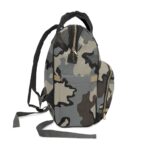 Rugged Camo Diaper Backpack for Stylish Outdoor Parents