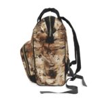 Rugged Camo Diaper Backpack for Adventurous Parents || Outdoor-Ready Camouflage Diaper Bag with Insulated Pockets