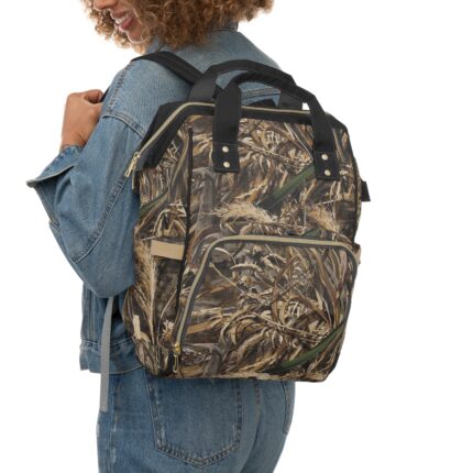 Camo Diaper Backpack for Adventurous Parents | Stylish & Functional || Rugged Camouflage Diaper Bag with Padded Straps | Perfect for Outdoor Adventures