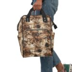 Rugged Camo Diaper Backpack for Outdoor Parenting Adventures