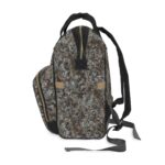 Outdoor-Ready Camo Diaper Backpack in Sitka Optifade II || Functional Camo Baby Bag with Insulated Pockets for Parents