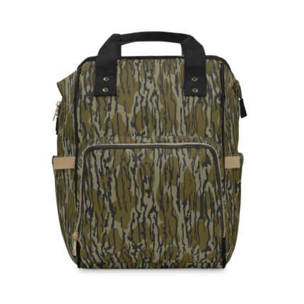 Outdoor-Ready Camo Diaper Backpack for Adventurous Parents