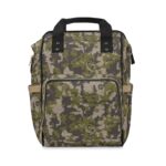 Camo Diaper Backpack for Adventurous Parents – Stylish & Functional || Versatile Camo Baby Bag with Insulated Holders – Rugged & Organized