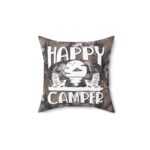 Camo-Printed Spun-Polyester Pillow with Custom Options || Double-Sided HD Camo Pillow with Concealed Zipper & Personalization