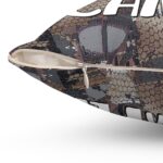 Camo-Printed Spun-Polyester Pillow with Custom Options || Double-Sided HD Camo Pillow with Concealed Zipper & Personalization