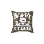Camo Square Pillow – Double-Sided Print with Custom Options