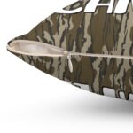 Camo Square Pillow – Double-Sided Print with Custom Options
