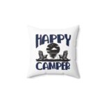 Camo Square Pillow with Custom Designs & Water-Resistant Cover || Stylish Double-Sided Camo Pillow – Free Customization Available
