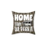 Camo Square Pillow with Double-Sided Print & Custom Options