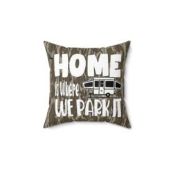 Camo Square Pillow with Double-Sided Print & Custom Options