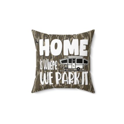 Camo Square Pillow with Double-Sided Print & Custom Options