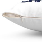 Camo Square Pillow with Custom Designs & Water-Resistant Cover || Stylish Double-Sided Camo Pillow – Free Customization Available