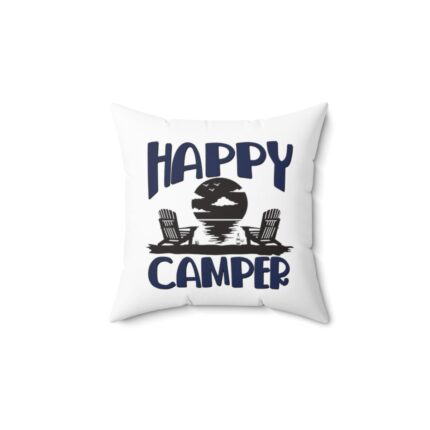 Camo Square Pillow with Custom Designs & Water-Resistant Cover || Stylish Double-Sided Camo Pillow – Free Customization Available