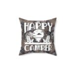 Camo-Printed Spun-Polyester Pillow with Custom Options || Double-Sided HD Camo Pillow with Concealed Zipper & Personalization