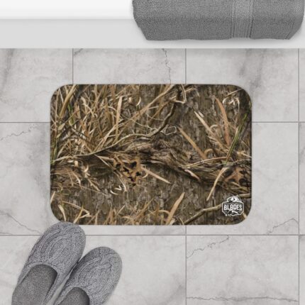 Camo Bath Mat – Quick-Dry, Non-Slip Rug for Outdoor Lovers