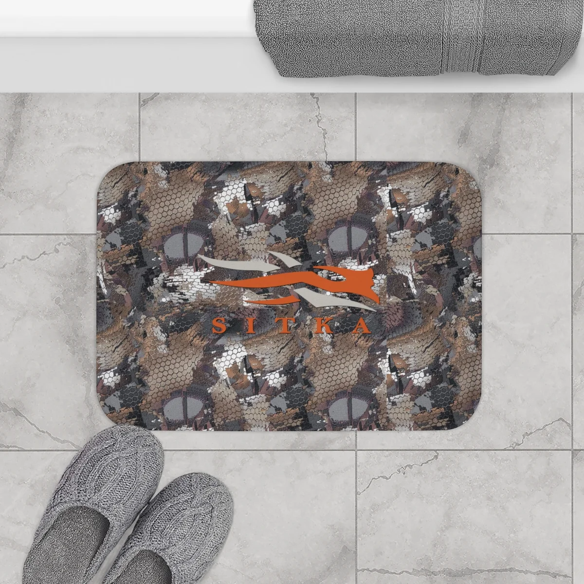 Camo Bath And Shower