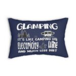 Custom Camo Lumbar Pillow – Double-Sided HD Print