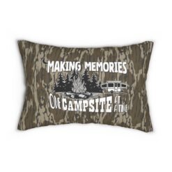 Custom HD Camo Lumbar Pillow – Water-Resistant Comfort
