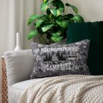 Camo Print Lumbar Pillow with Hidden Zipper | Customizable Chic || Premium Double-Sided Camo Pillow | Water-Resistant & Personalized Options