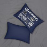 Custom Camo Lumbar Pillow – Double-Sided HD Print