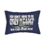 Custom HD Camo Lumbar Pillow – Water-Resistant & Stylish || Unique Spun-Polyester Camo Pillow with Free Personalization Options