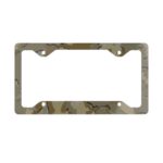 Camo Aluminum License Plate Frame for Outdoor Enthusiasts || Real Hunter Camouflage Tag Frame – Durable Style for Your Vehicle