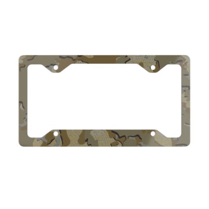 Camo Aluminum License Plate Frame for Outdoor Enthusiasts || Real Hunter Camouflage Tag Frame – Durable Style for Your Vehicle