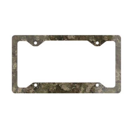 True Timber Camo Metal License Plate Frame for Adventurers