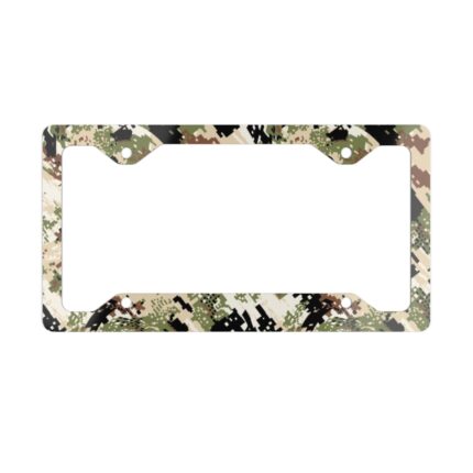 Sitka Subalpine Camo Metal License Plate Frame for Adventure