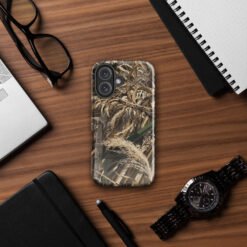 i Phone 16 Camo Tough Case – Rugged Protection for Adventurers || Stylish i Phone 16 Case with Real Camouflage – Durable & Lightweight