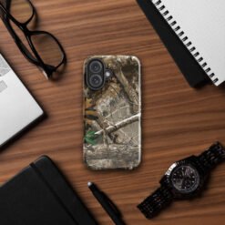 i Phone 16 Camo Tough Case – Rugged Style for Outdoor Lovers || Durable i Phone 16 Camouflage Case – Protect Your Device in Style