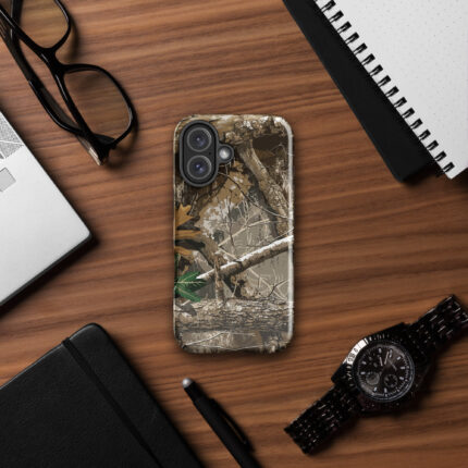 i Phone 16 Camo Tough Case – Rugged Style for Outdoor Lovers || Durable i Phone 16 Camouflage Case – Protect Your Device in Style